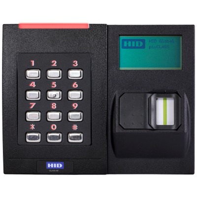 HID RKL40 smart card reader – wall switch keypad with biometric