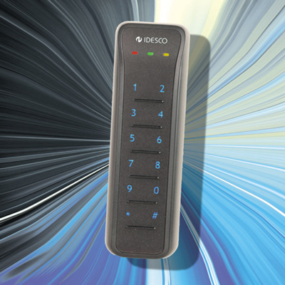 Idesco Access 8 CDpin improves security in access control by providing pin code identification