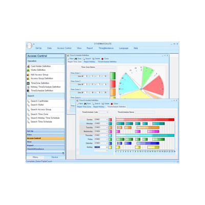 IDTECK STARWATCH STANDARD access control and time & attendance software with 1024 x 768 resolution