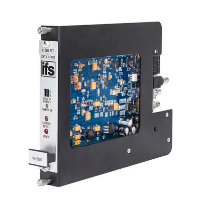 IFS DFR-R3-1 1 slot fiber optic card adaptor