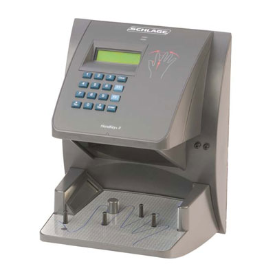 Ingersoll Rand HandKey II biometric access control reader