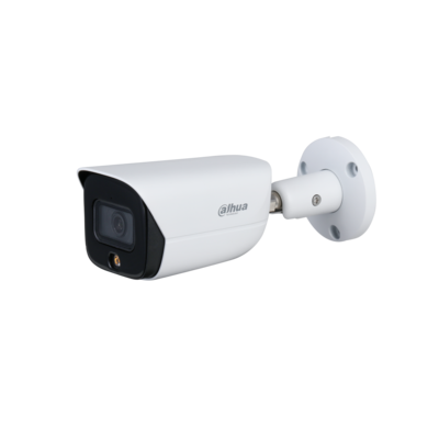 Dahua Technology IPC-HFW3549E-AS-LED 5MP Full-color Fixed-focal Warm LED Bullet WizSense Network Camera