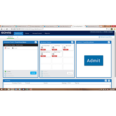 ISONAS takes IP access control to the Cloud and gives integrators an off-the-shelf managed access control platform