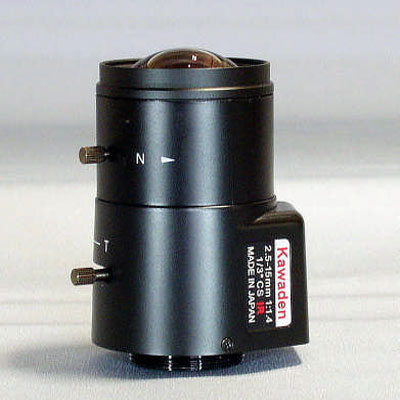 Kawaden KVM2515DIR aspherical 1.3 megapixel IR corrected  CCTV camera lens 