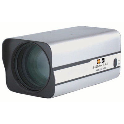 Kawaden KZM30X1028DPIR IR corrected Megapixel 30X motorised zoom lens with DC iris and Z/F preset 