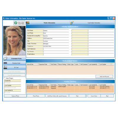 Keyscan K-VIS SYSTEM VII visitor management module