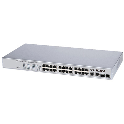 LILIN PMH-POE24390WAT 2 SFP Rack-mount Gigabit Ethernet Switch