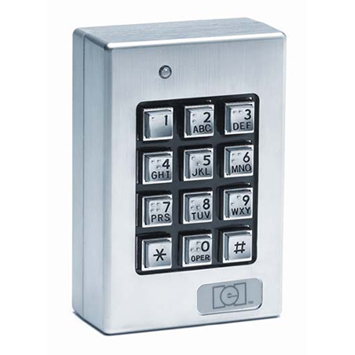 Linear 212SE surface mount environmental keypad