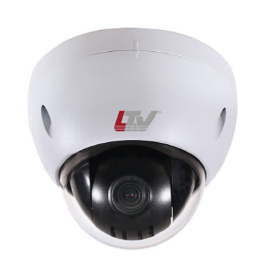 LTV Full HD Mini PTZ camera for discreet video surveillance in private residences or commercial facilities