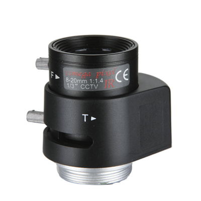 LTV Europe LTV-LDV-0820M1-IR 1/3 inch 8 ~ 20mm variofocal lens