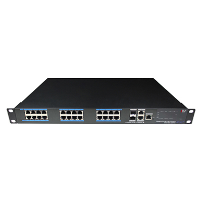 LTV Europe LTV-S7224E-POE 24 port full Gigabit PoE managed Ethernet switch