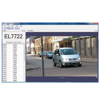 Luxriot LPR software - automatic licence plate recognition application