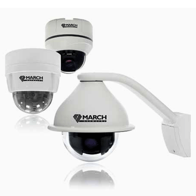 March Networks VideoSphere MegaDome PTZ dome camera with exceptional motion capture