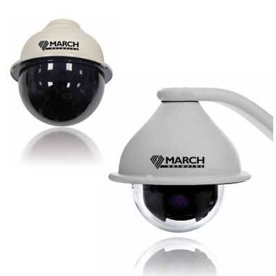 March Networks Videosphere XDome (Indoor version) indoor dome camera with wider dynamic range