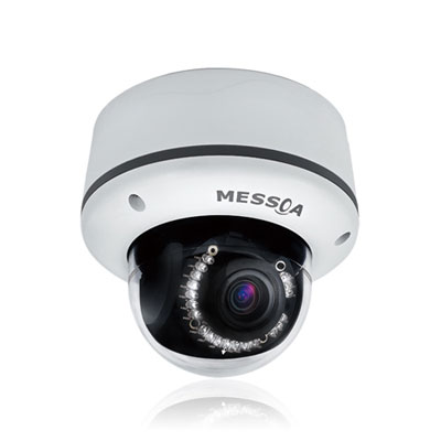 Messoa NOD398 5MP colour monochrome outdoor IR IP dome camera