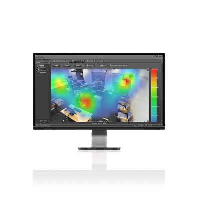 Mirasys Activity Map (MAP) for identifying hotspots, cold zones and bottlenecks