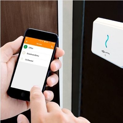 Gallagher Mobile Connect allows users to open doors with their mobile device
