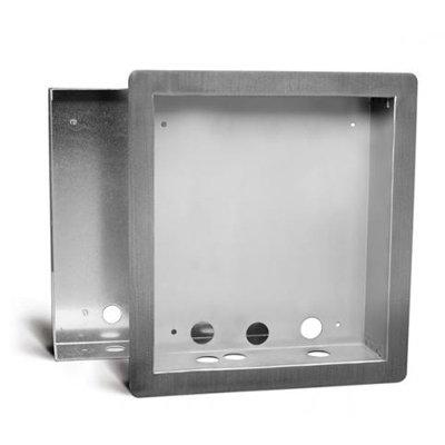 Doorking 1814‐152 Surface Mounting Kit for Flush Mount Units - Stainless Steel
