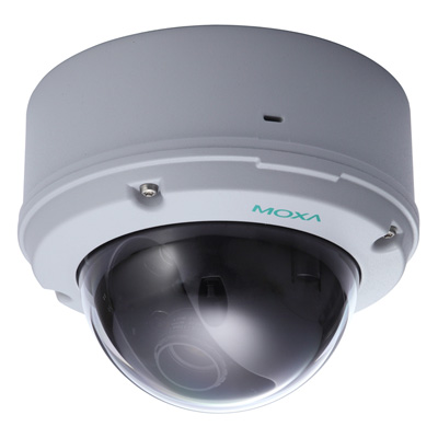 MOXA VPort 26 IP66 day/night fixed dome IP camera for outdoor use