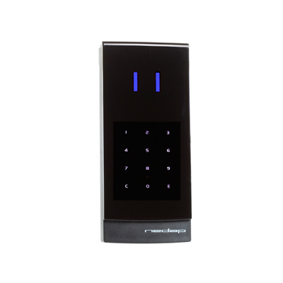 Nedap AEOS Mifare Reader access control reader with modern touch key design