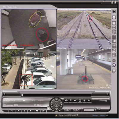 NICE Intrusion Detection CCTV software