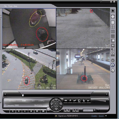 NICE Unattended Baggage Detection CCTV software