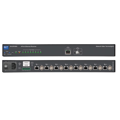 NVT NV-ER1808i eight port receiver hub