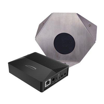 Speco Technologies O2607CM 2MP IP Vandal Resistant Corner Mount Color Camera with Advanced Analytics IP Encoder
