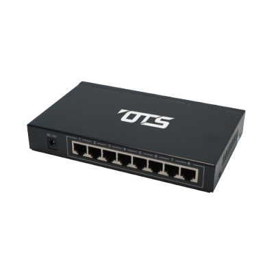 OT Systems EC8200 unmanaged 8 port Ethernet switch