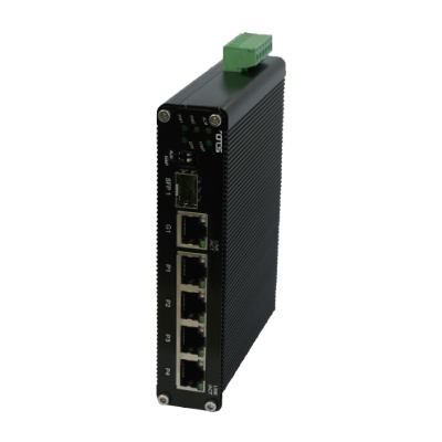 OT Systems ET5212Pp-S-DR industrial IP CCTV self-configured Ethernet switch