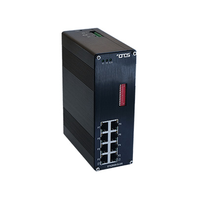 OT Systems ET8200H-DR Unmanaged Ethernet Switch