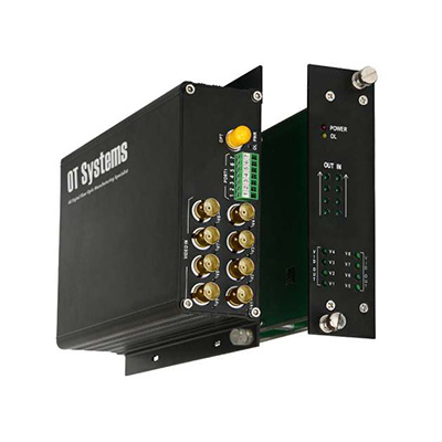 OT Systems FT810AB-SMT 8-channel video transmitter/receiver