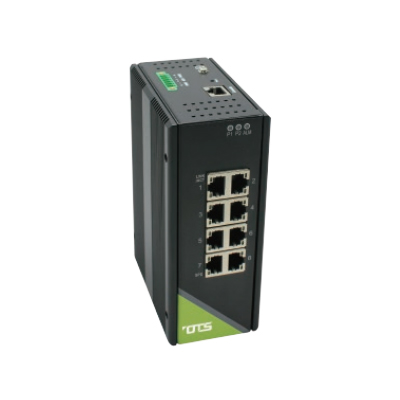 OT Systems IET8100M-DR industrial managed 8 port Ethernet switch