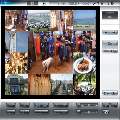 Panasonic BB-HNP17 H.264, MPEG-4 and JPEG recording software with flexible layout