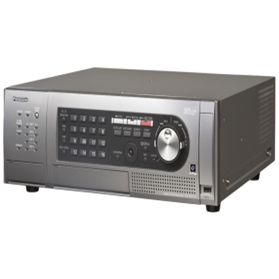 Panasonic WJ-HD716/6TB 16-channel H.264 digital video recorder with 400 IPS and 4 HDD bays