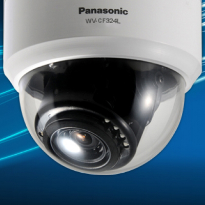 Panasonic WV-CF324L true day/night fixed dome camera with 650TVL resolution