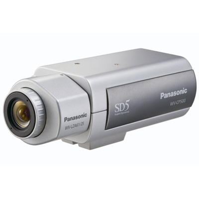 Panasonic WV-CP500 static CCTV camera with 700 TVL