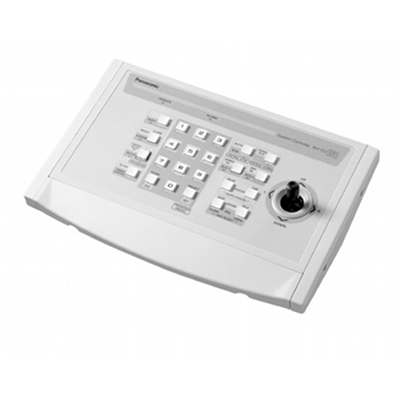 Panasonic WV-CU161C system controller is a single channel controller allows control of Panasonic’s CS-range of fully functional cameras through its integrated joystick.