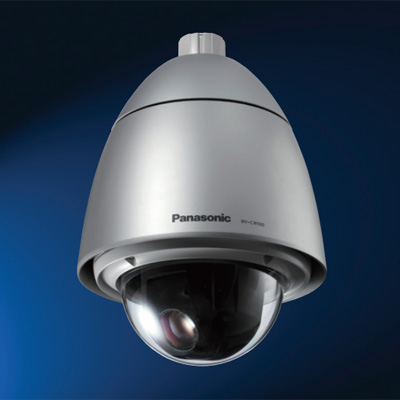 Panasonic WV-CW590 24-hour outdoor surveillance camera featuring 36x zoom