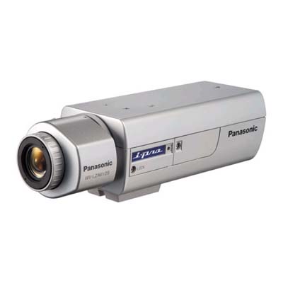 PANASONIC WV-CP244 CCD CCTV SECURITY CAMERA W TAMRON 3.0-8mm 1:1.0 LENS 