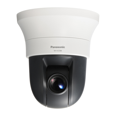 Panasonic WV-SC588 2.4MP full HD PTZ IP dome camera