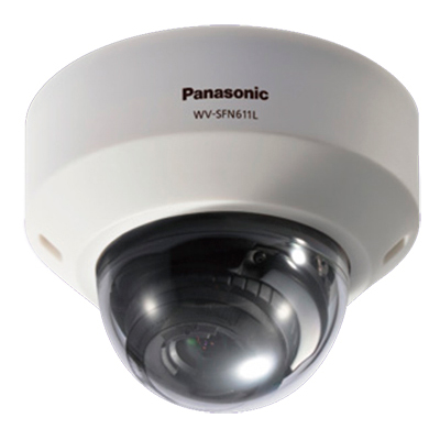 Panasonic WV-SFN611L HD day/night IP dome camera