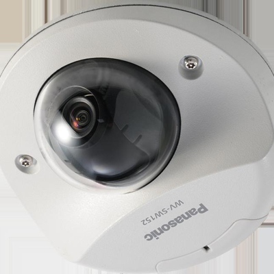 Panasonic presents the WV-SW152 vandal resistant IP fixed dome featuring Super Dynamic Technology