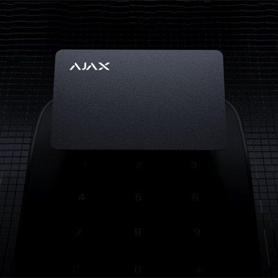 Ajax Pass encrypted contactless card for keypad