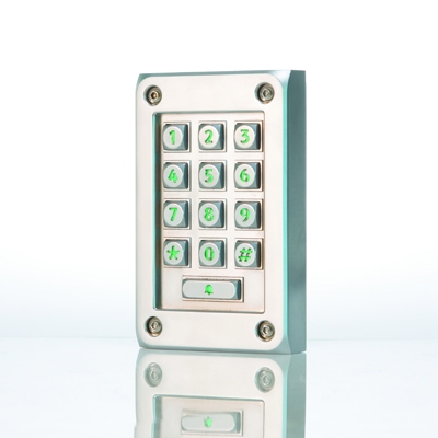 Paxton Access 521-836 vandal resistant compact metal keypad