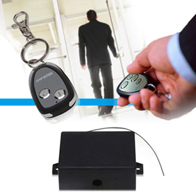 PCSC REC 20 wireless wiegand RF receiver with two-button keyfob