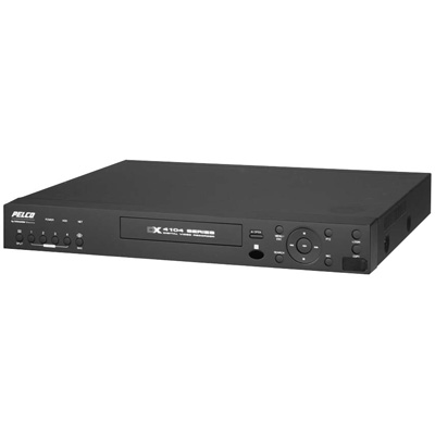 Pelco DX4104DVD-1000 DVR with DVD and 1000 GB storage (1 HDD)