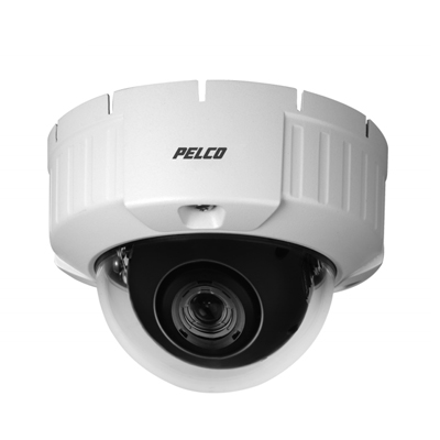 Pelco IS51-CHV10FX rugged putdoor mini dome, surface and flush mount