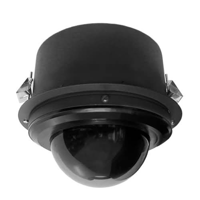 Pelco SD435-F-E1-X IP day / night flush mount black clear PTZ dome camera
