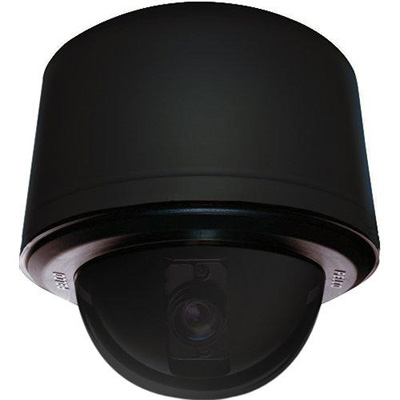 Pelco SD4E27-PB-0-X day / night internal pendant black smoked PTZ dome camera